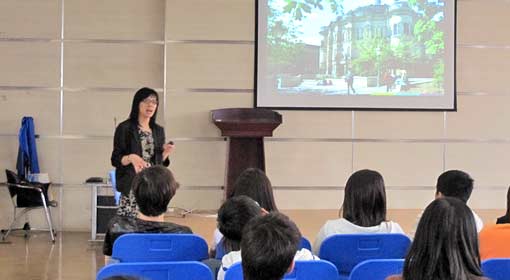  英國愛丁堡大學訪問我校國際項目部 
