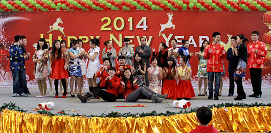  國際項目部歡慶2013年圣誕節 
