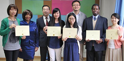  國際部5名小學教師榮獲美國TESOL證書 