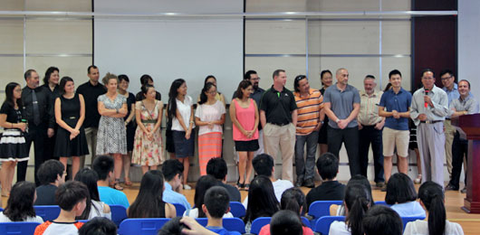  2014-2015學年國際項目部開學典禮 