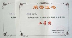 成都高新區第六屆藝術節繪畫比賽獲獎名單