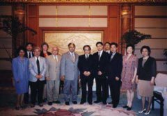 省、市領導、高新區領導接見美視集團與美國顧問團全體成員