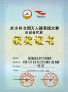 美視學子榮獲浩沙杯全國萬人健美操大賽四川分區賽第一名