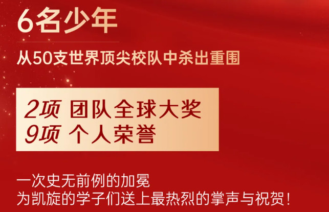 融合部丨全球第一!我校融合部學子問鼎五項全能世界之巔